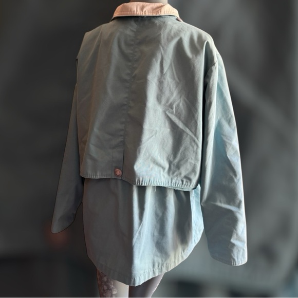 Vintage Baby blue parka jacket - Picture 2 of 8